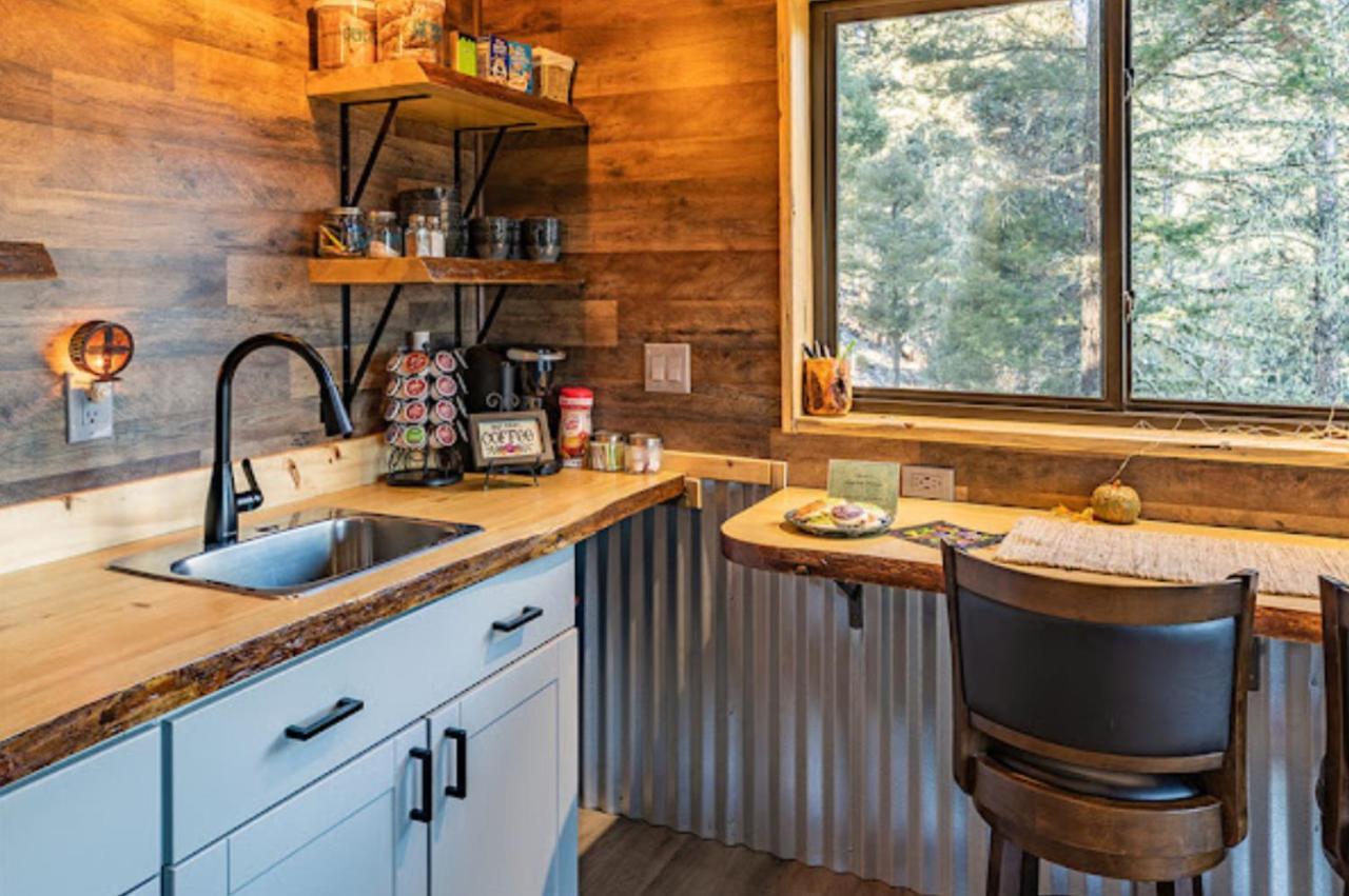 Bed and Breakfast Ridgewalk Treehouse Angel Fire Exterior foto